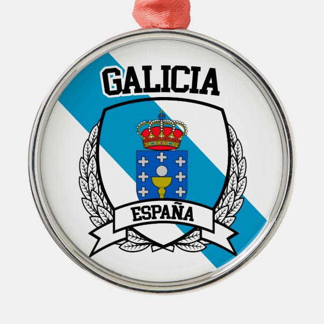 Galicia Metal Ornament (Front)