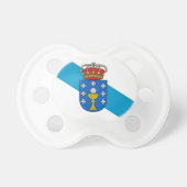 Galicia (Spain) Flag Pacifier (Front)