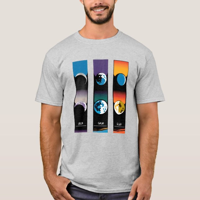 Galilean Moons of Jupiter T-Shirt (Front)