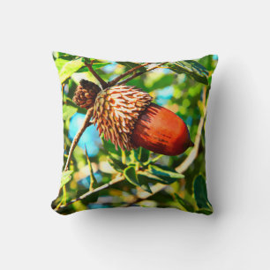 Galilee Acorn Throw Pillow
