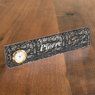 Galilee Fish Desk Name Plate