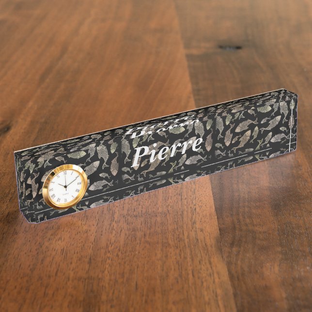  Galilee Fish Desk Name Plate (Side)