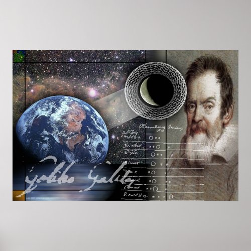 Galileo by Gregory Gallo Poster