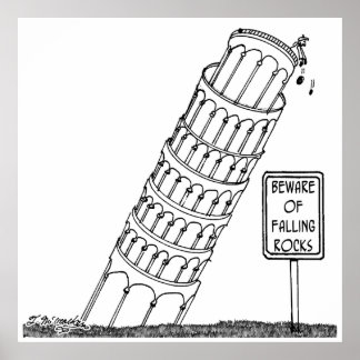 Galileo Cartoon 0958 Poster
