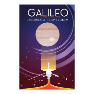 Galileo - Exploration of the Jupiter system Photo Print