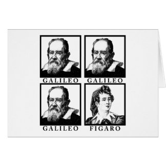 Galileo Figaro BW Cards