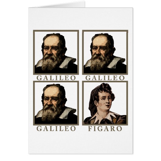 Galileo Figaro Cards (Front)