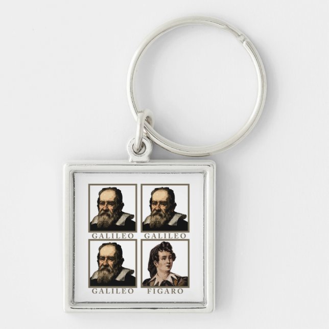 Galileo Figaro Keychain (Front)