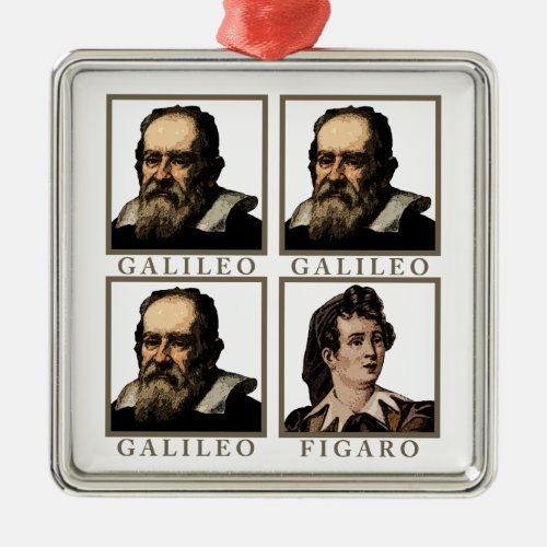 Galileo Figaro Metal Ornament