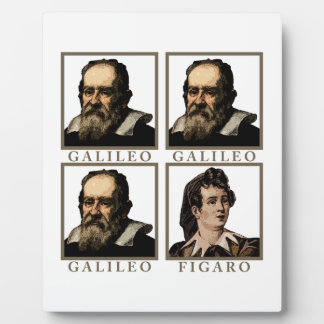 Galileo Figaro Plaque