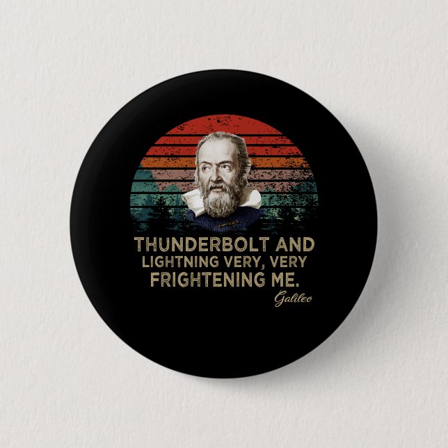 Galileo Galilei Button (Front)