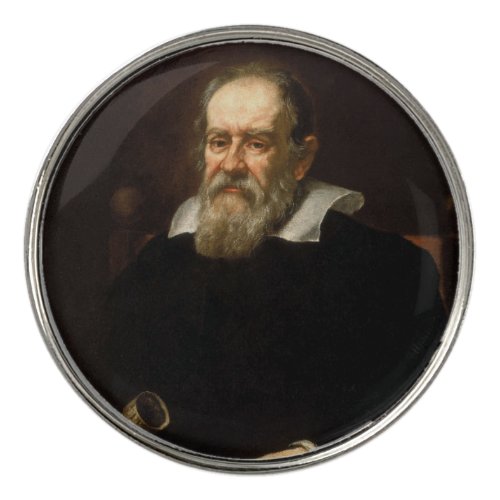 Galileo Galilei Father of Modern Science Astronomy Golf Ball Marker