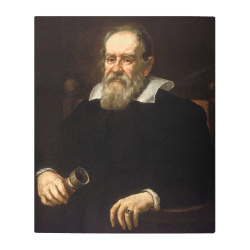 Galileo Galilei Father of Modern Science Astronomy Metal Print