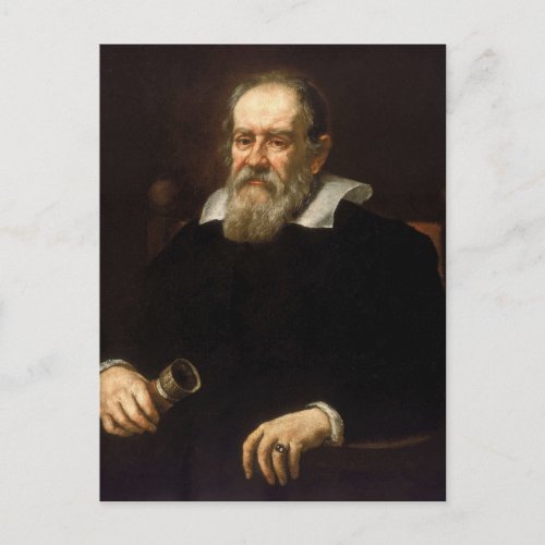 Galileo Galilei Father of Modern Science Astronomy Postcard