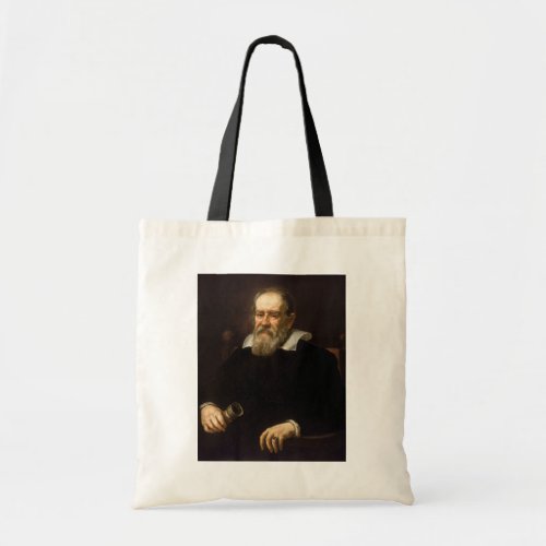Galileo Galilei Father of Modern Science Astronomy Tote Bag