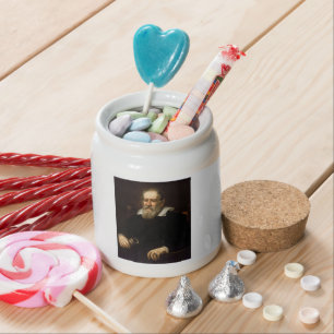 Galileo Galilei: Father of Science & Astronomy Candy Jar