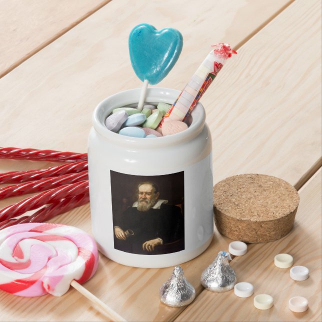 Galileo Galilei: Father of Science & Astronomy Candy Jar (In Situ)