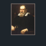 Galileo Galilei: Father of Science & Astronomy Canvas Print<br><div class="desc">Justus Sustermans, a Flemish artist, captured Galileo Galilei in oil paint around 1636. The portrait depicts the renowned scientist in his later years. Seated in a chair, his white beard and dark clothing convey a sense of age and experience. A telescope, the instrument that revolutionized his life's work, rests prominently...</div>