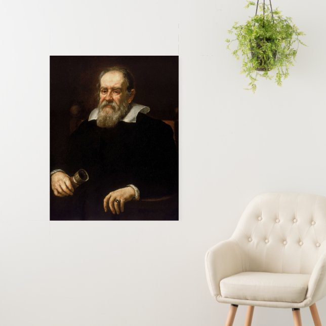 Galileo Galilei: Father of Science & Astronomy Foam Board (In Situ (Wall))