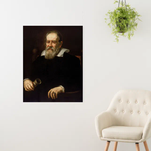Galileo Galilei: Father of Science & Astronomy Foam Board | Zazzle