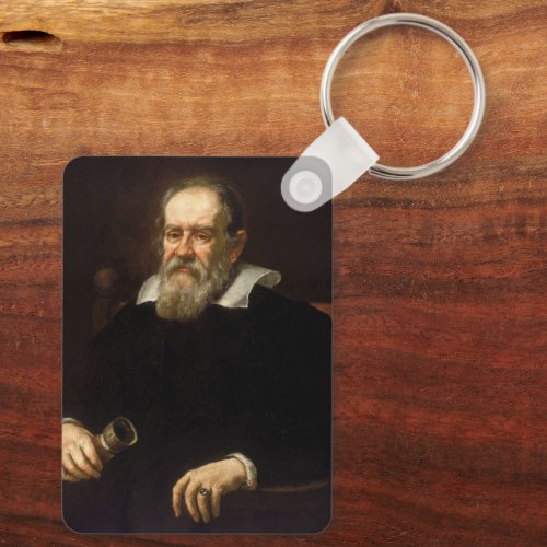 Galileo Galilei Father of Science  Astronomy Keychain