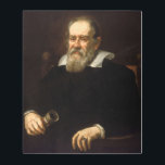 Galileo Galilei: Father of Science & Astronomy Metal Print<br><div class="desc">Justus Sustermans, a Flemish artist, captured Galileo Galilei in oil paint around 1636. The portrait depicts the renowned scientist in his later years. Seated in a chair, his white beard and dark clothing convey a sense of age and experience. A telescope, the instrument that revolutionized his life's work, rests prominently...</div>