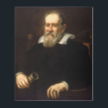 Galileo Galilei: Father of Science & Astronomy Metal Print<br><div class="desc">Justus Sustermans, a Flemish artist, captured Galileo Galilei in oil paint around 1636. The portrait depicts the renowned scientist in his later years. Seated in a chair, his white beard and dark clothing convey a sense of age and experience. A telescope, the instrument that revolutionized his life's work, rests prominently...</div>