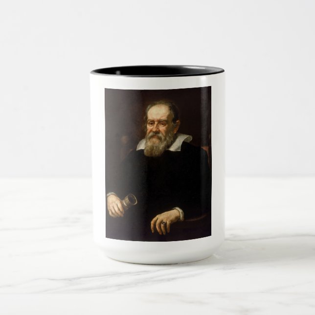 Galileo Galilei: Father of Science & Astronomy Mug (Center)