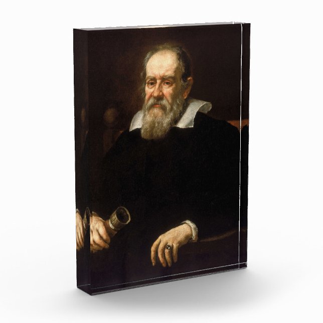 Galileo Galilei: Father of Science & Astronomy Photo Block | Zazzle