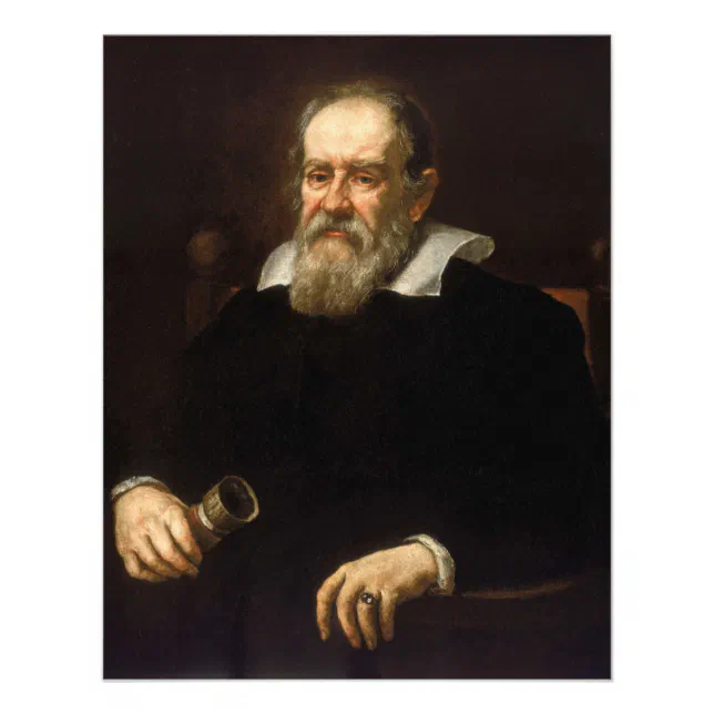 Galileo Galilei: Father of Science & Astronomy Photo Print | Zazzle