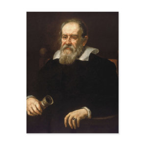 Galileo Galilei: Father of Science & Astronomy Postcard