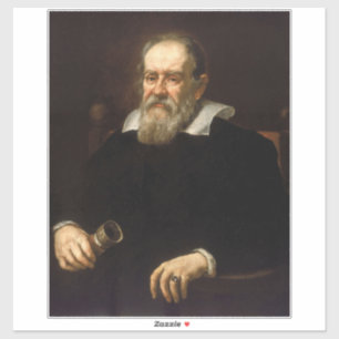 Galileo Galilei: Father of Science & Astronomy Sticker