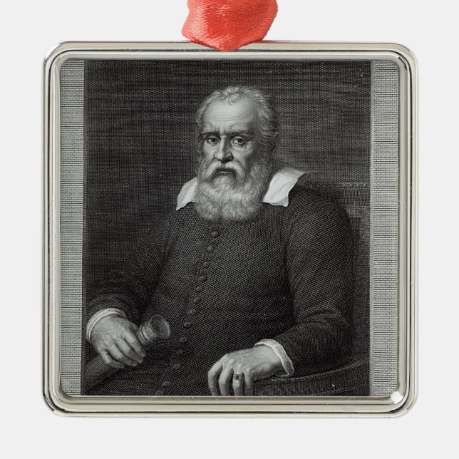 Galileo Galilei Metal Ornament (Front)