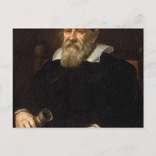 Galileo Galilei Portrait Postcard