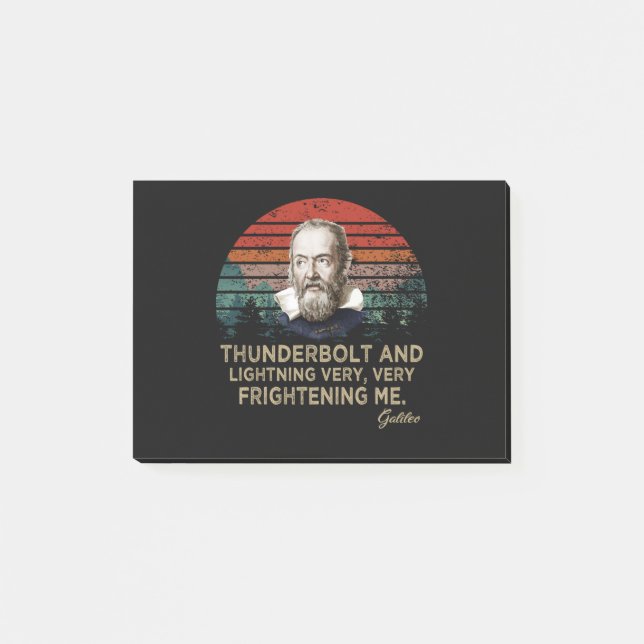 Galileo Galilei Post-it Notes (Front)
