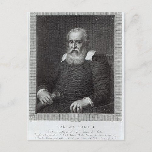 Galileo Galilei Postcard