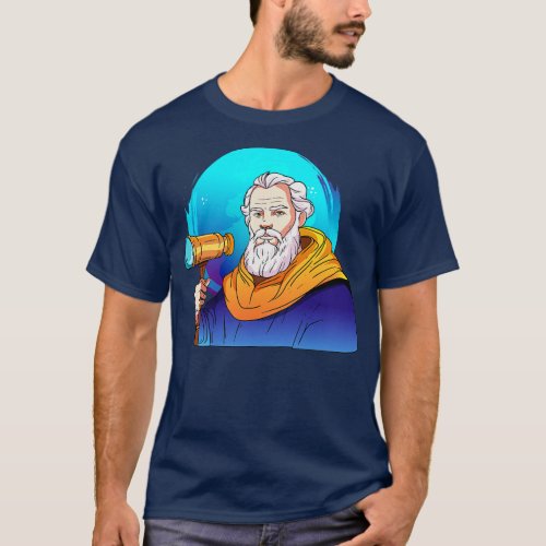 Galileo Galilei toon T_Shirt