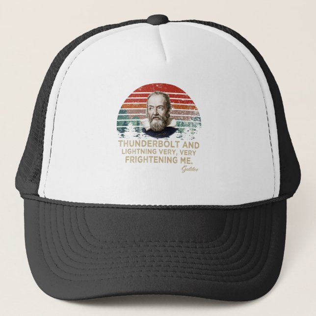 Galileo Galilei Trucker Hat (Front)