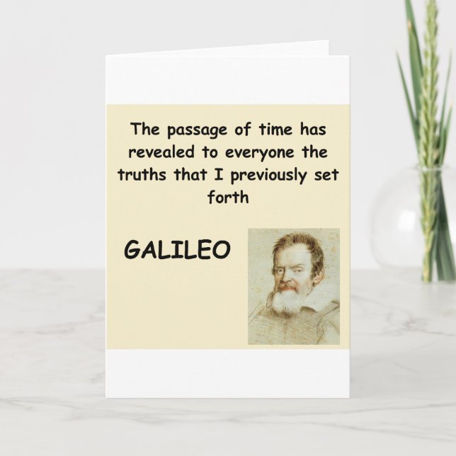galileo quote card (Front)