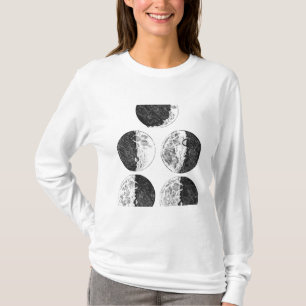 Galileo's drawings of the phases of the moon T-Shirt