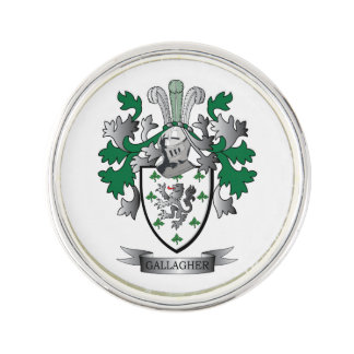 Gallagher Coat of Arms Pin