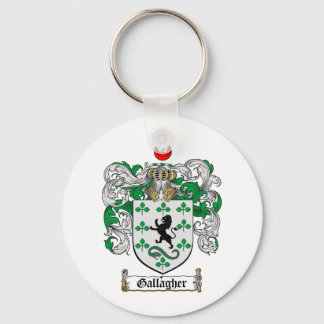 GALLAGHER FAMILY CREST - GALLAGHER COAT OF ARMS KEYCHAIN