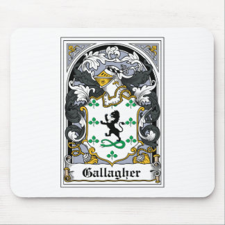 Gallagher Family Crest Mouse Pad