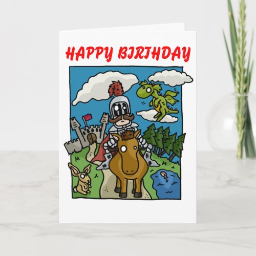 Gallant Birthday Card