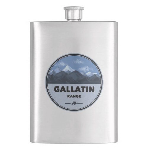 Gallatin Range Montana Wyoming Camping Flask