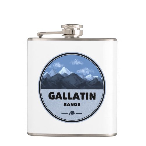 Gallatin Range Montana Wyoming Camping Flask