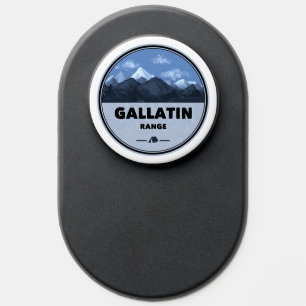 Gallatin Range Montana Wyoming Camping PopSocket
