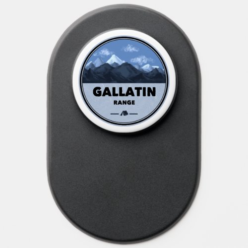 Gallatin Range Montana Wyoming Camping PopSocket