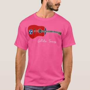 Gallatin Tennessee Guitar T-Shirt