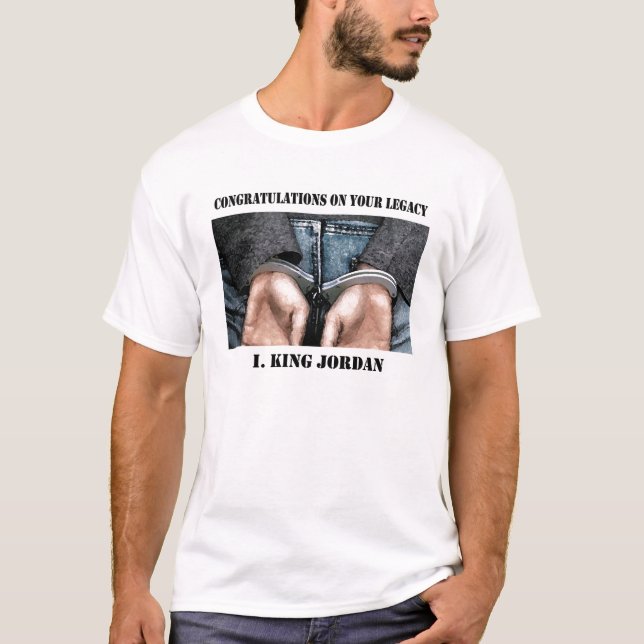 gallaudet protest T-Shirt (Front)